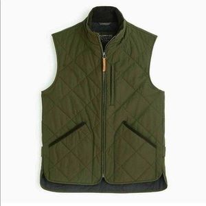 Sussex Quilted Vest Evergreen